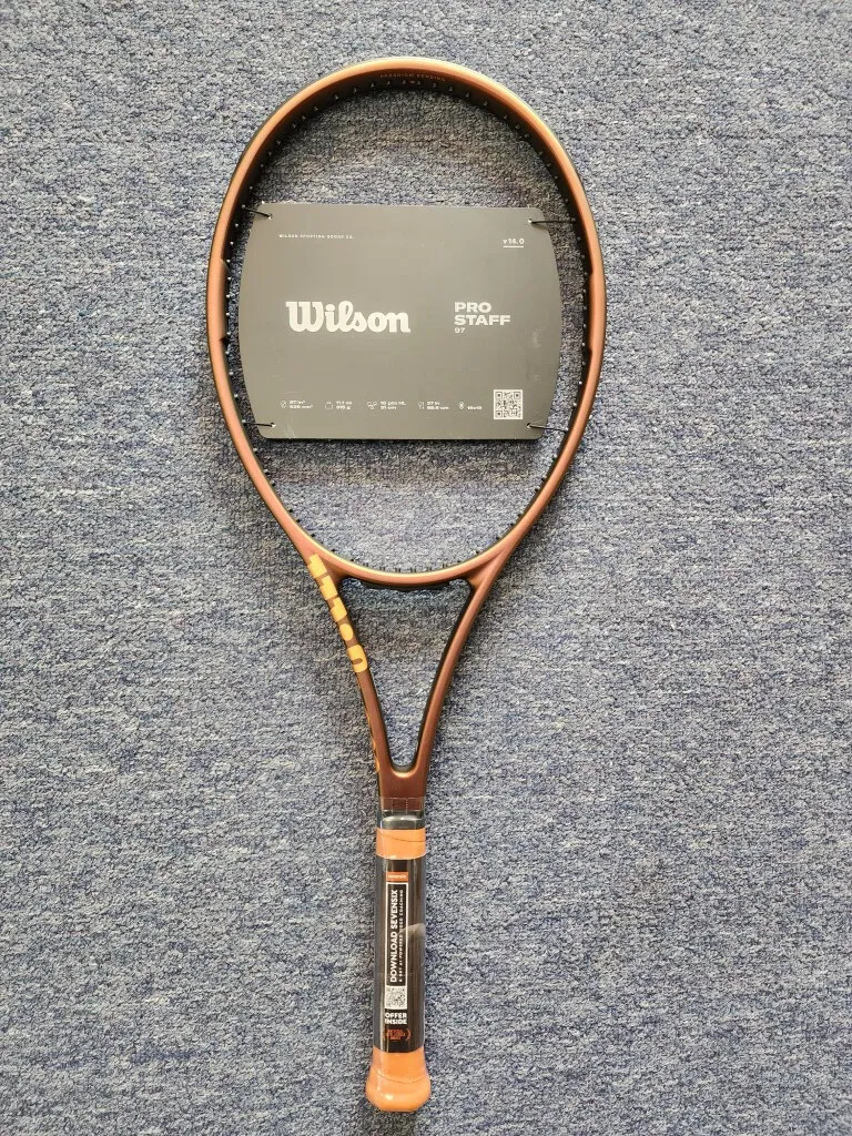 Wilson Pro Staff 97 V14 Tennis Racket Free Strings + Stringing 4 3/8