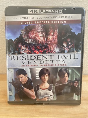 Resident Evil: Vendetta / NEW cg animation on 4K Blu-ray from Sony Pictures
