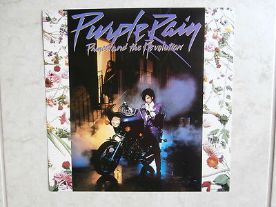 PRINCE ~ PURPLE RAIN ~MINT ~ PROMO POSTER FLAT- RARE | eBay