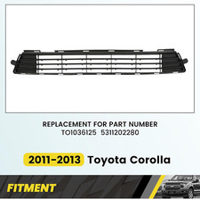 MEJOR Rejilla Parachoques Delantero Inferior Para Toyota Corolla 2011 2012 2013