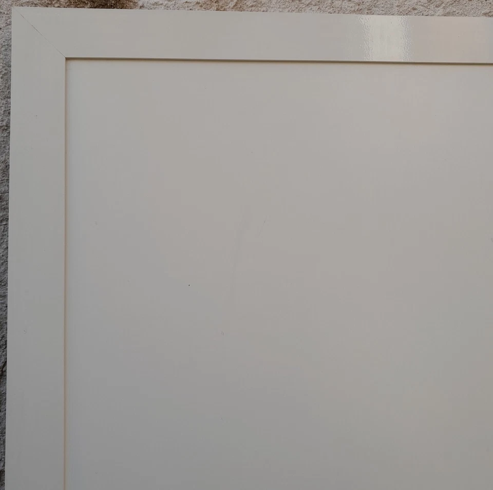 Porta in Alluminio Bianca + Cornice Pronta al Montaggio - Immagine 4 di 4