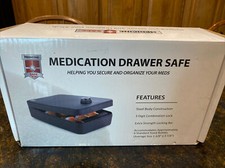 Medication Drawer Safe with Combination Lock NIB