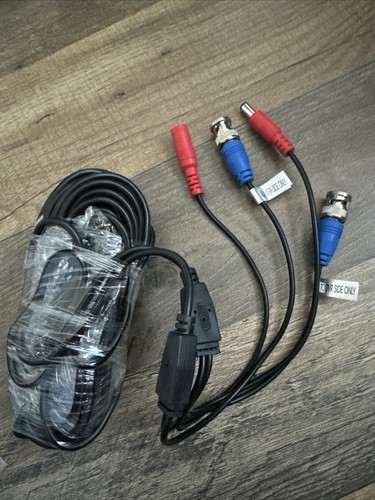 Sansco Cut 60ft Coaxial Lead Video SecurityBlack New Premium RG59 - Picture 2 of 3