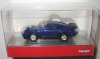 Herpa 030601-002 Porsche 911 Turbo Blaumet. 1:87 Spur H0