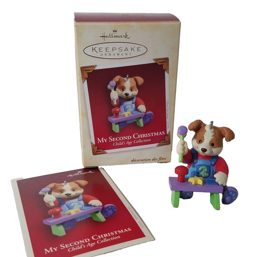 Hallmark Keepsake, Child's Age collection, MY SECOND CHRISTMAS, QXG4545