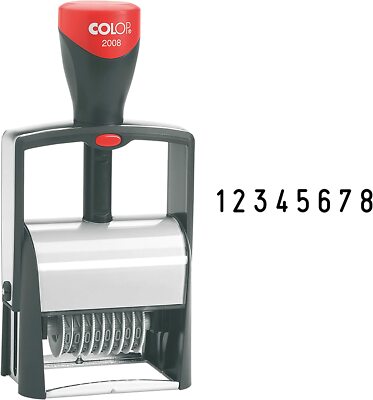 COLOP Classic Line 2008N 8 stelliger Ziffernstempel aus Metall - #106379