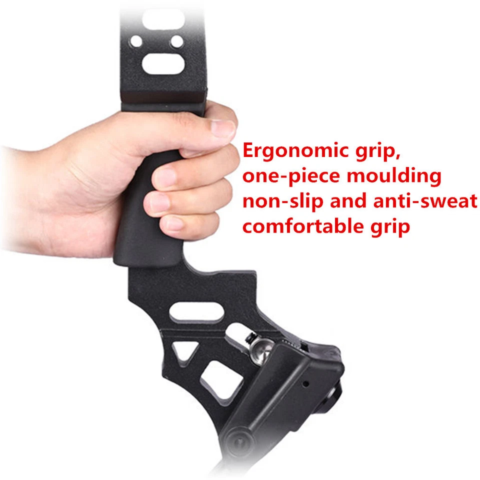 Compound Bow Arrows Set 20-70lbs Adjustable Archery Fishing Hunting 320fps R/LH - Image 2 of 4