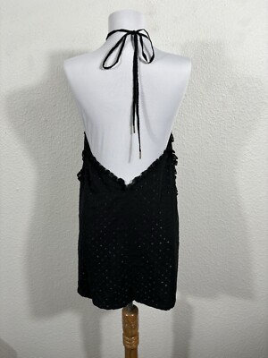 blue halter bodycon dress Metallic Knit Mini Olivia Satin - Studio Coral Combos or a summer party Size:Size US 6