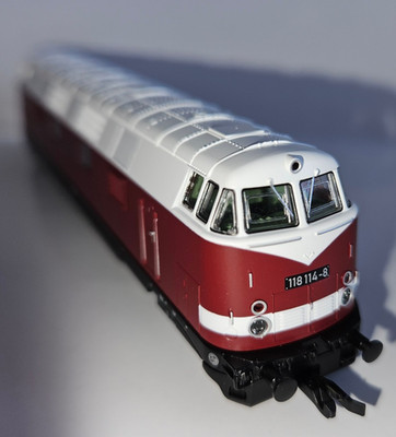 PIKO 47286 Diesellok BR 118 ''DR'', Ep. IV, Spur TT - unbenutzt