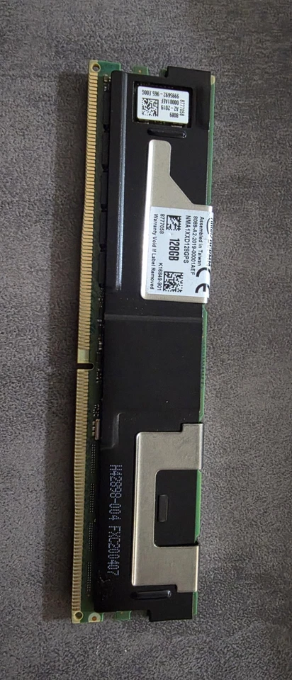 128GB PC4-21300 DDR4-2666 Intel Optane Persistent Memory NMA1XXD128GPS - Image 3 of 3