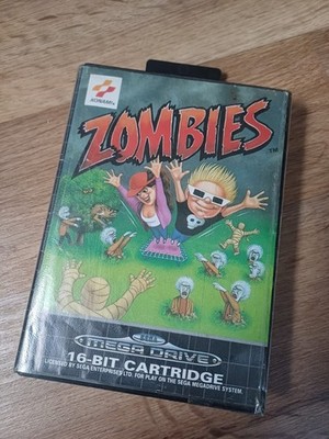 Zombies Sega Mega Drive Spiel OVP -OHNE Anleitung- 1993 Konami