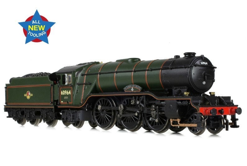 Graham Farish 372-613 LNER V2 60964 Durham Light Infantry BR Green Late Crest