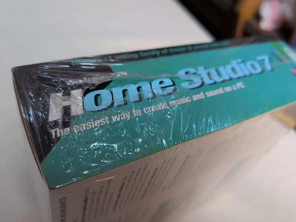 Cakewalk Home Studio 7 NEW in BIG SEALED Windows 95 Windows NT Cd Rom - Image 3 of 4