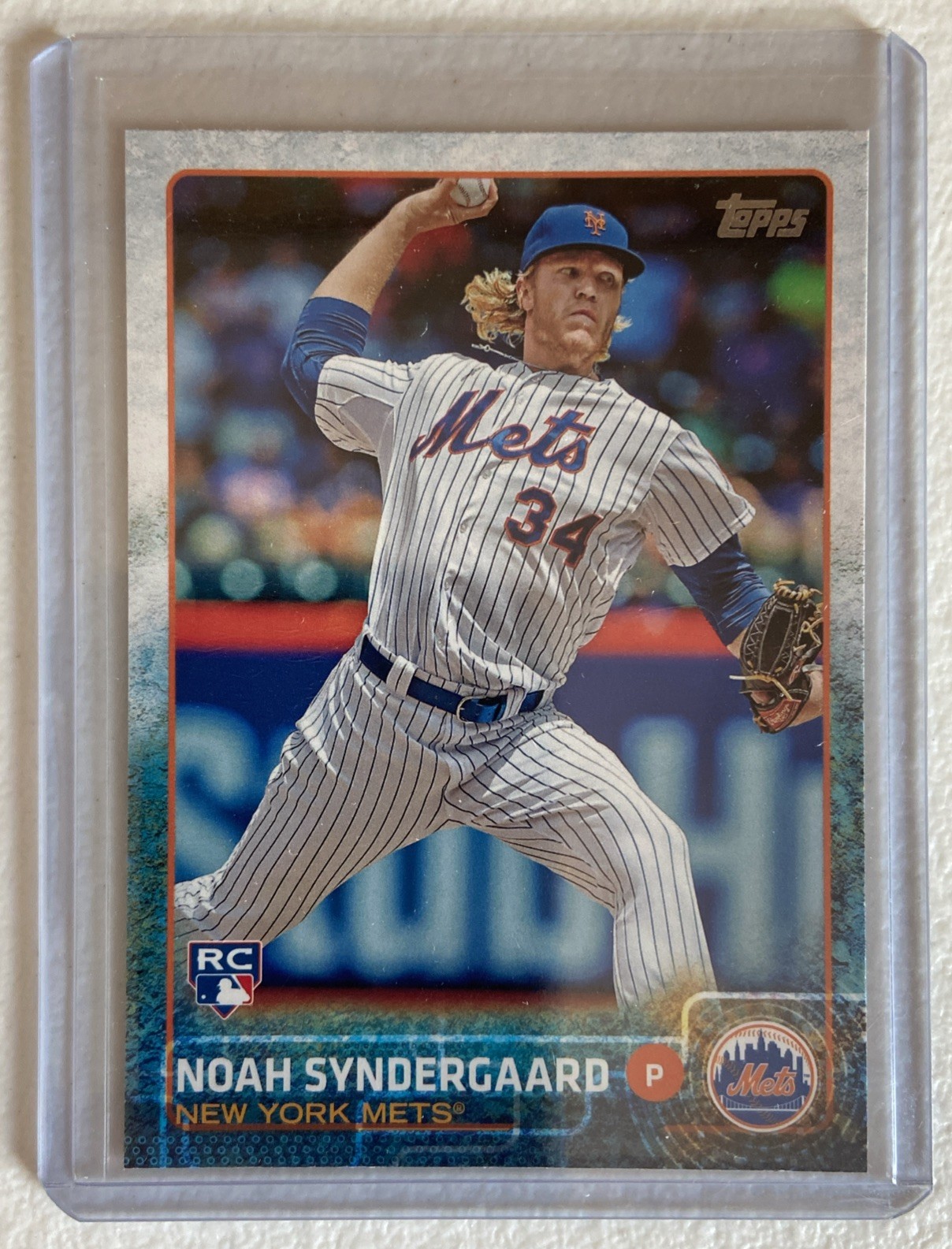 2015 Topps Update #US157 Noah Syndergaard Rookie Card