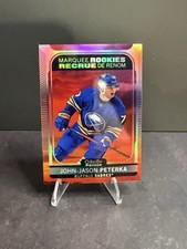 2021-22 O-Pee-Chee Platinum John-Jason Peterka Marquee Rookies Sunset RC #299