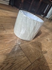 John Lewis Carlow Table Lamp Twin Pack-2 linen Shades Only. No lamp Base