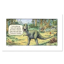 Bizarro, "Flintstones" Numbered Limited Edition Hand Signed by creator Dan Pirar