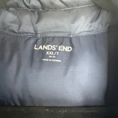 Lands' End Vest Lightweight Goose Down Filled Jacket XXL/T Gorpcore Hiking - Picture 4 of 6