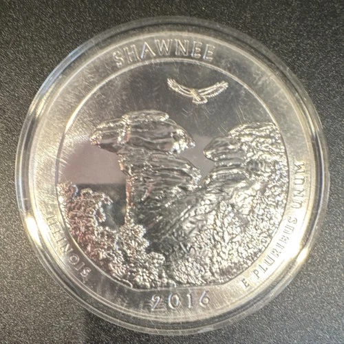 United States Mint 2016 America the Beautiful 5 oz .999 Fine Silver Coin