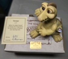 World Of Krystonia #4003 Stoopy Complete COA Org Box Packaging 🔮 🐲 🧌 🐉 🔥 📦