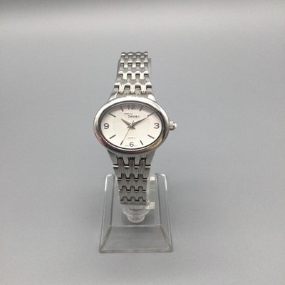 Steel By Design Womens Watch 33mm Oval Silver Tone Dial New  display picture 1