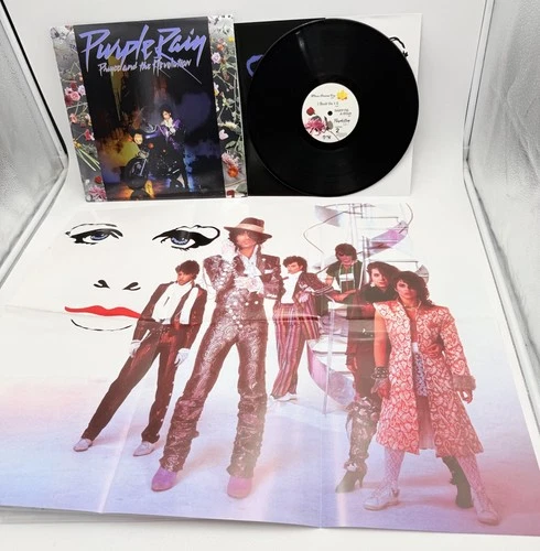Prince And The Revolution, Purple Rain, 1984 1st Warner Bros, W/Poster, EX/EX