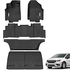 YITAMOTOR Floor Liner and Cargo Mats Fit for Honda Odyssey 2018-2026 Mini Pas...
