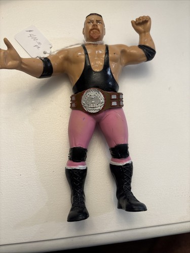 Vintage Rare Jim Neidhart 1987 WWF LJN Titan Sport...
