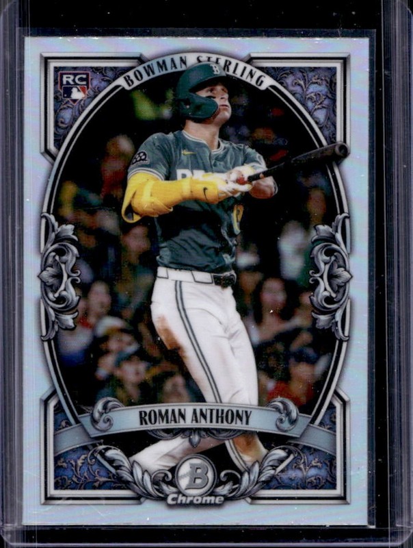 2026 Bowman Roman Anthony Sterling Chrome RC Rookie #BST-12 Red Sox