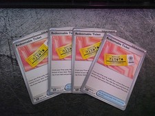 4 x Redeemable Ticket - 156/159 - Trainer Playset - Pokemon TCG [NM]