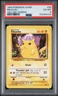 1999 POKEMON BASE SET UNLIMITED YELLOW CHEEKS #58 PIKACHU PSA 6