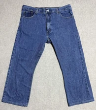 Levis 517 Jeans Mens 40x32 Blue Denim Bootcut Classic Western 100% Cotton Pants