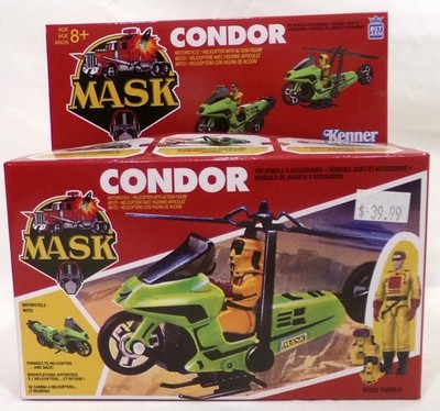 The Loyal Subjects MASK Condor & Brad Turner 1/24 Scale Figure Vehicle Set