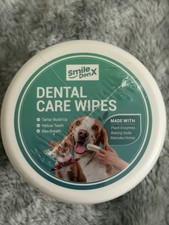Pet Teeth Wipes for Dogs  Cats, Dental Finger Wipes, Remove Plaque  Tartar