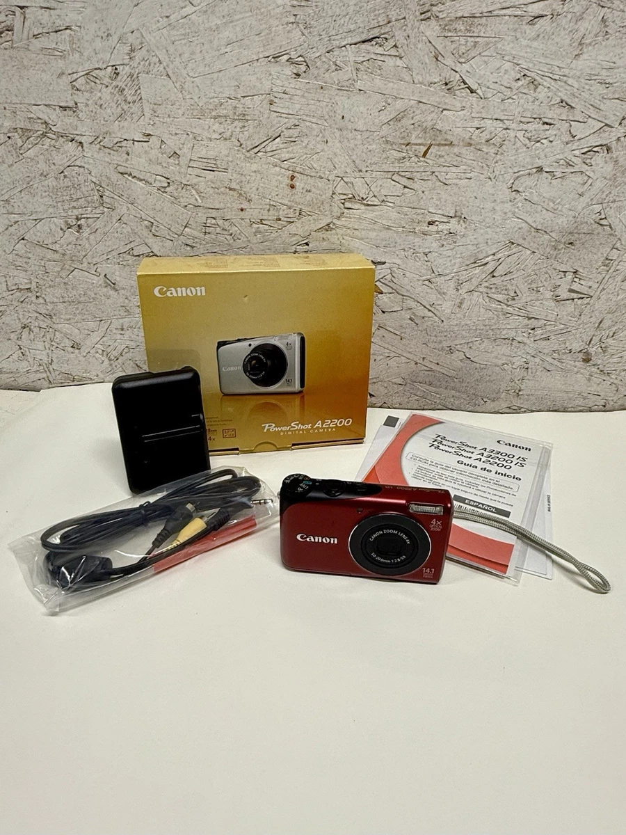 Preços baixos em Câmeras digitais Canon PowerShot A2200 | eBay