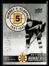 2023-24 UD Boston Bruins Centennial #104 Dit Clapper RN