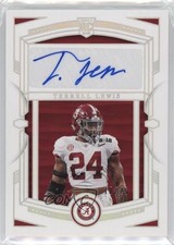 2020 National Treasures Collegiate Rookie Silver 10/25 Terrell Lewis Auto 03rx