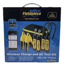 Fieldpiece JL3KH6 HVACR Job Link System Wireless Charge and Air Test Kit
