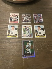  Tarik Skubal Detroit Tigers Baseball Card Lot (7) topps MLB 