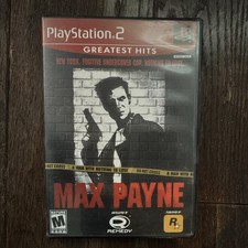 Rockstar Games Max Payne (PS2) Greatest Hits Manual Included M NTSC-U/C