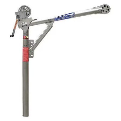 Oz Lifting Products Oz1000dav Davit Crane,  1, 000 Lb Capacity,  27.5 In To 42