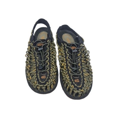 Keen Uneek Mens Size 10.5 Trail Hiking Shoes Black Green Casual Slip-On Sandal Keen UNEEK SNK Sport Sneakers Shoes Closed Heel Sandals Bear  main image 3