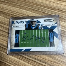 2010 Epix Football Brandon LaFell Autographed Rookie Card #/210 Panthers #212. rookie card picture