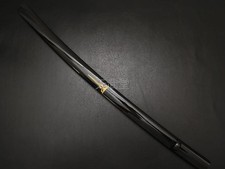 Japanese Katana Saya Black Arrow Design Scabbard 76cm Unused