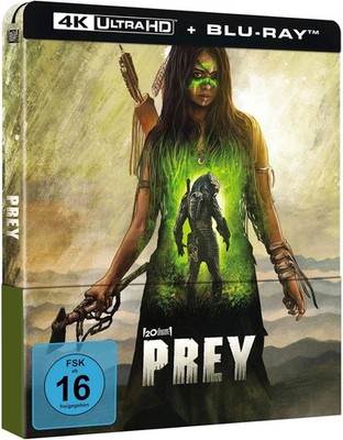 Prey 4K UHD Blu-ray Limited Steelbook | NEUWARE | Versiegelt | Sammlerzustand