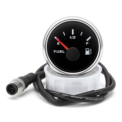 52mm Boat Car Pointer Fuel Level Gauge Fuel Tank Level Meter E-F NMEA 2000