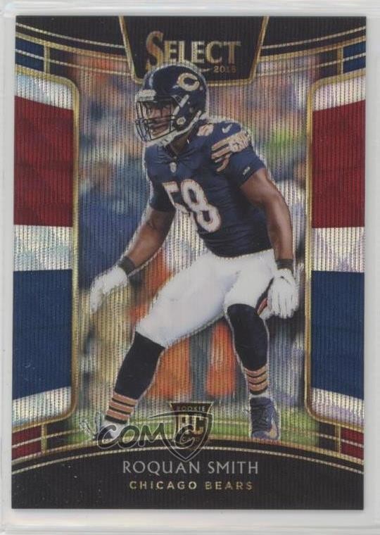 2018 Panini Select Concourse Tri-Color Prizm 1/199 Roquan Smith Rookie RC rf2