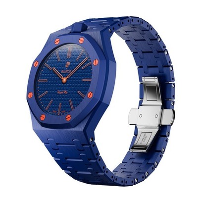 New Watch Strap For AP Royal Pop x Swatch Navy Blue Bioceramic Presale Preorder