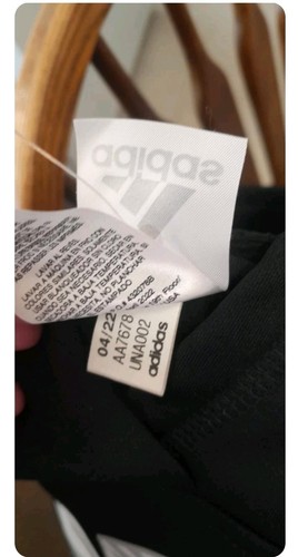 NEW!! YOUTH SMALL ADIDAS BLACK GREY GRAPHIC LOGO HOODIE HOODED SWEATSHIRT (BTS) - Picture 3 of 3