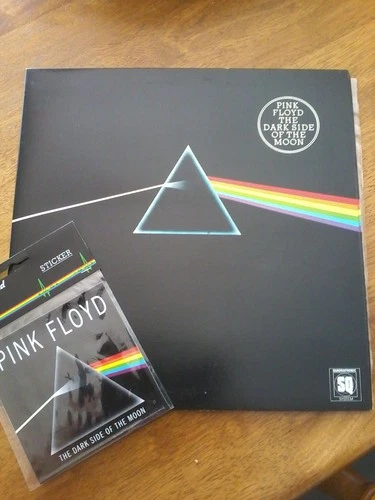 Pink Floyd - Dark Side Of The Moon - 73 OZ Quadraphonic LP + Bonus b/new Sticker